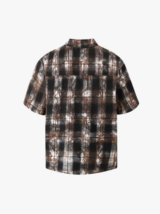 Ombré Plaid Shirt