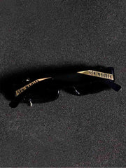 Punk-Style Niet-Sonnenbrille, klein, quadratisch