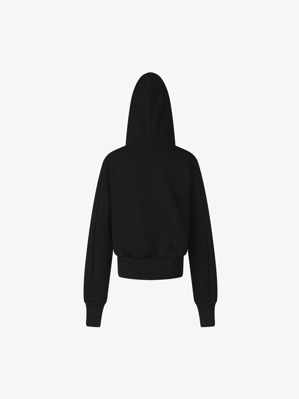Studded Flag Graphic Zip-Up Hoodie