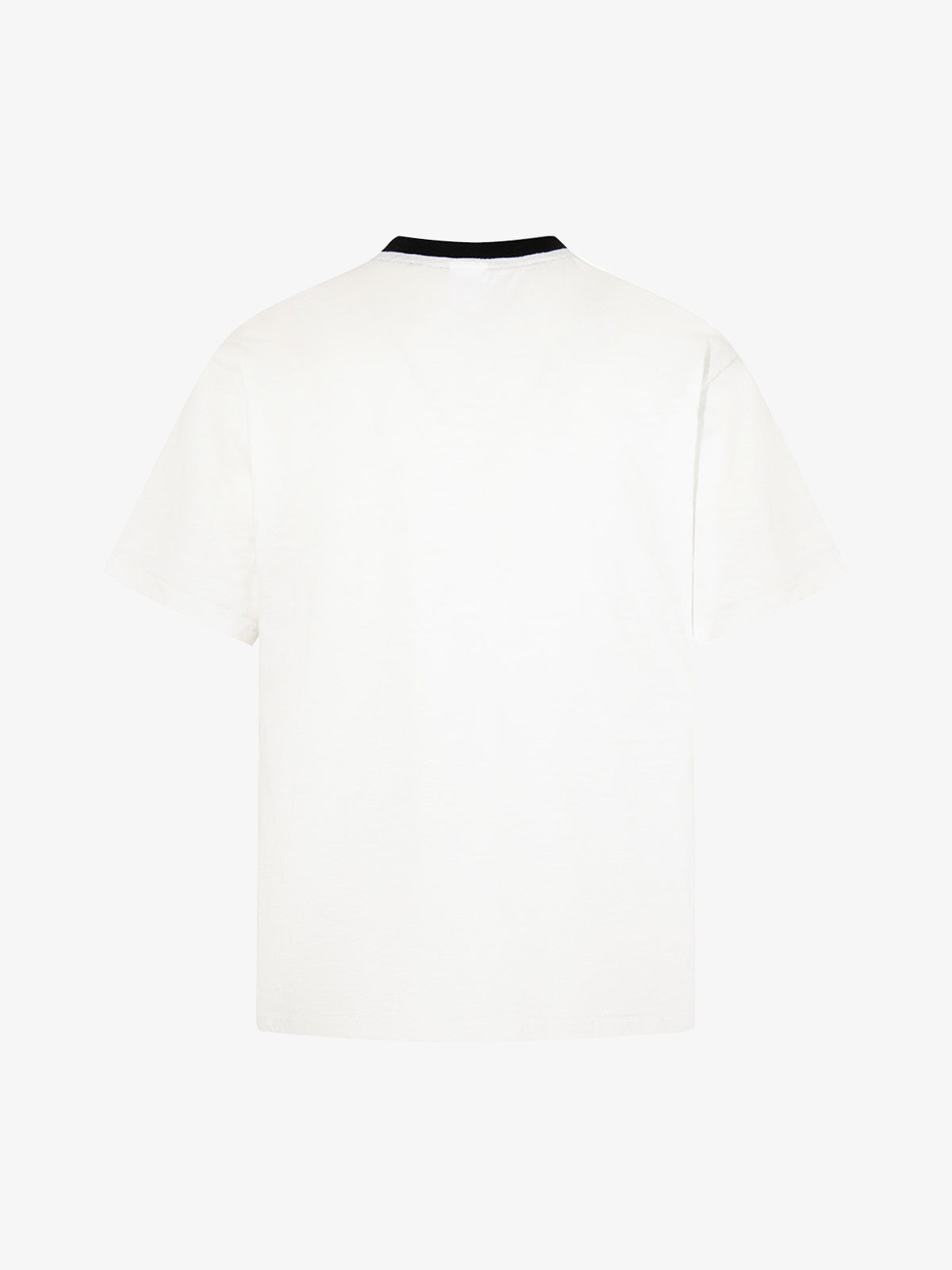 White 100% Cotton Crew Neck T-Shirt – Soft Lightweight Casual Tee