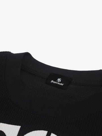 Liberty Stamp Graphic Waffle Long Sleeve Tee