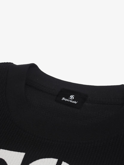 Liberty Stamp Graphic Waffle Long Sleeve Tee