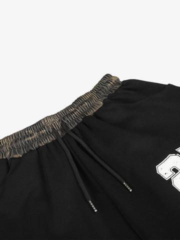 Camo Patchwork Baggy Sweatpants