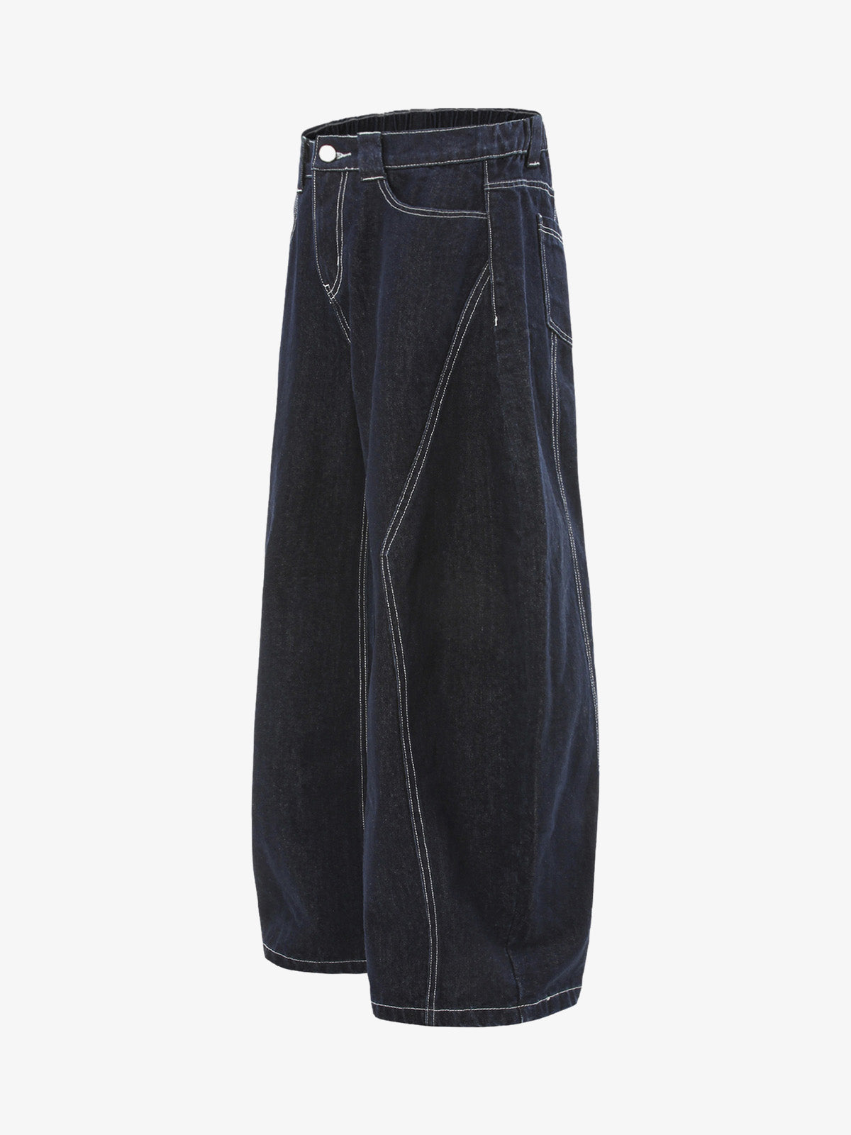 Vintage Topstitched Scimitar Jeans 