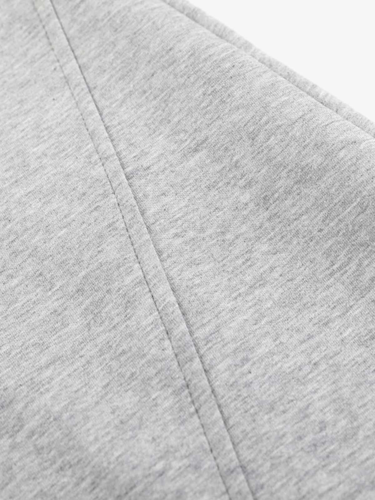 Decorative Rope Detail Wide Leg Sweatpants 