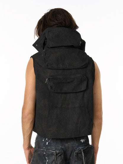 Stylish Multi-Pocket Utility Vest for Men - Perfect for Urban Explorers 