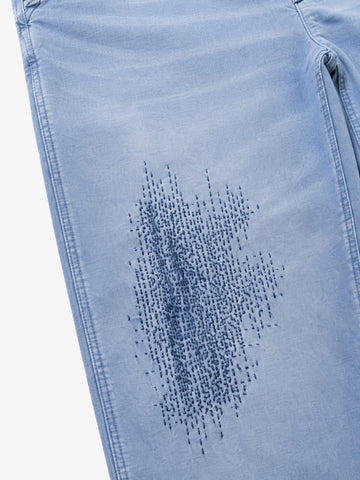 Sashiko Stitch Work Pants
