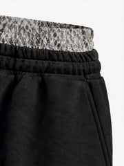 Varsity Graphic Hoodie & Wide-Leg Sweatpants Set
