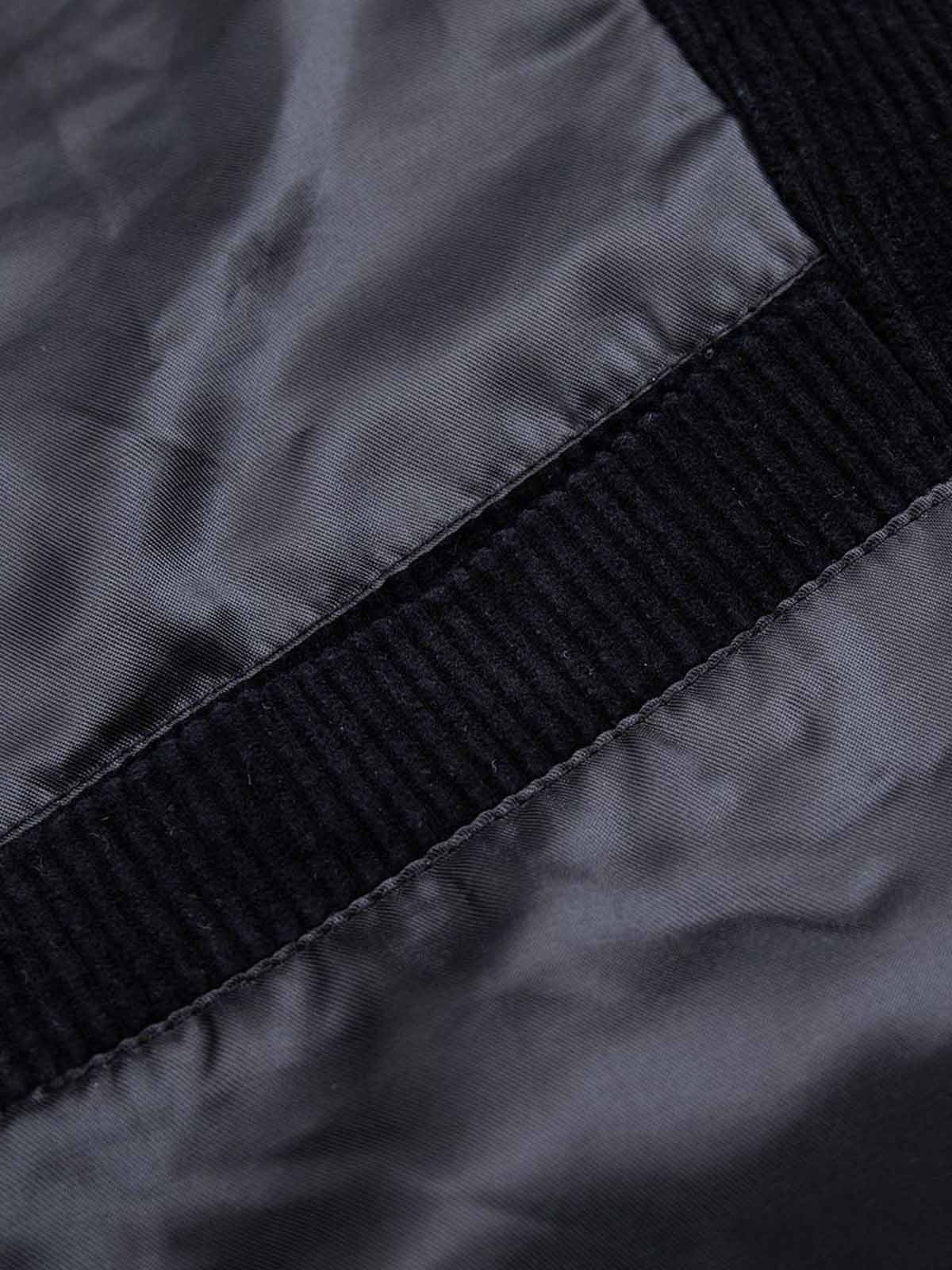 Washed Distressed Corduroy Cropped Jacket