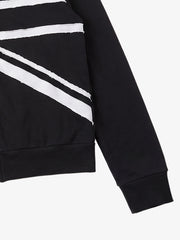 Street Style Union Jack Appliqué Hoodie