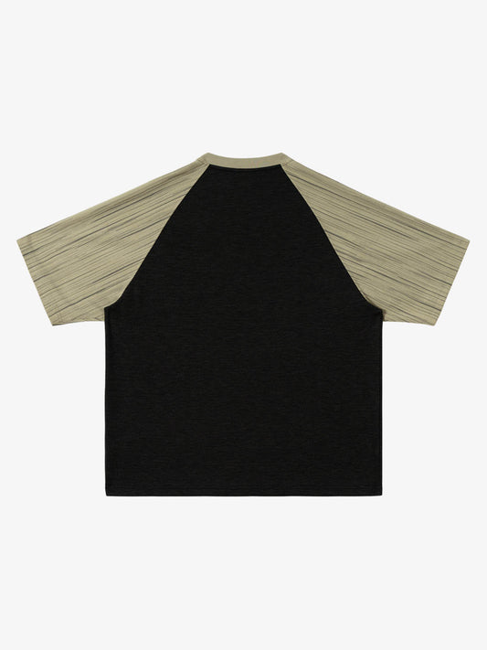 Gothic Castle Graphic Raglan Sleeve T-Shirt