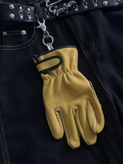 Vintage Glove Keychain Charm