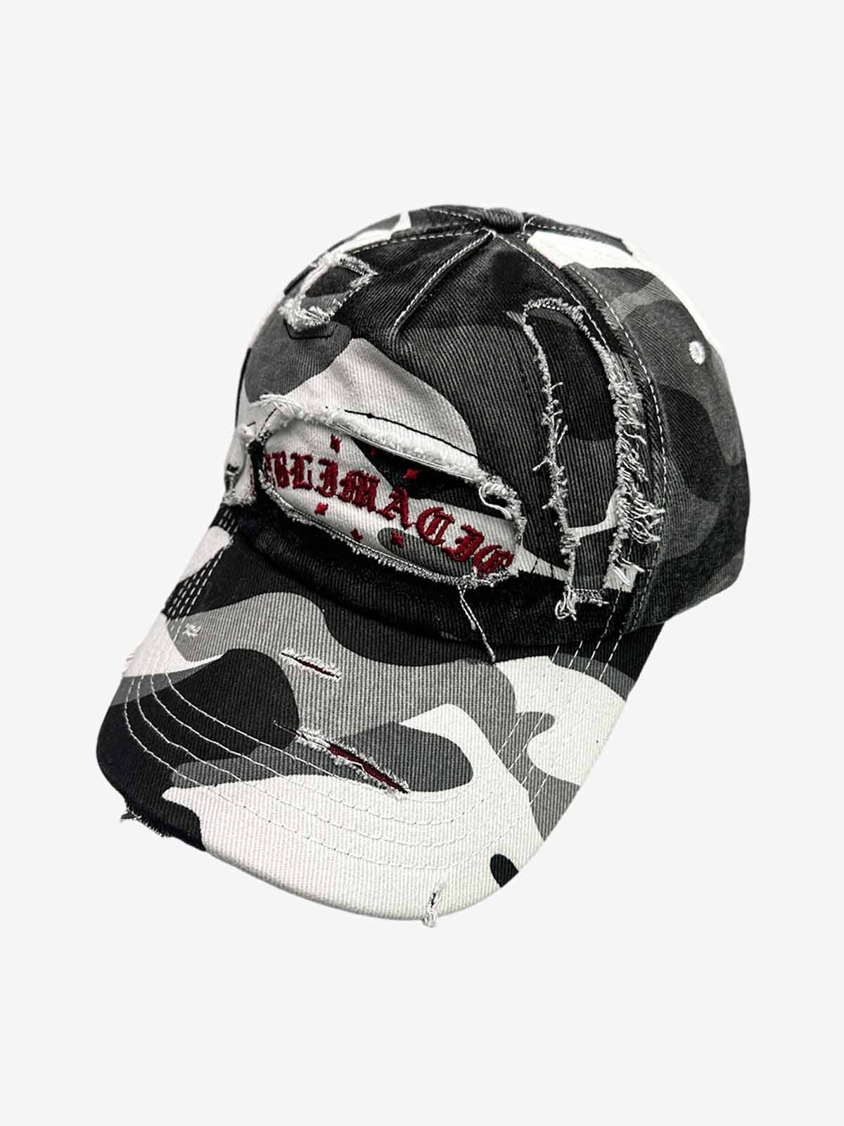 Cotton Twill Camo Baseball Cap
