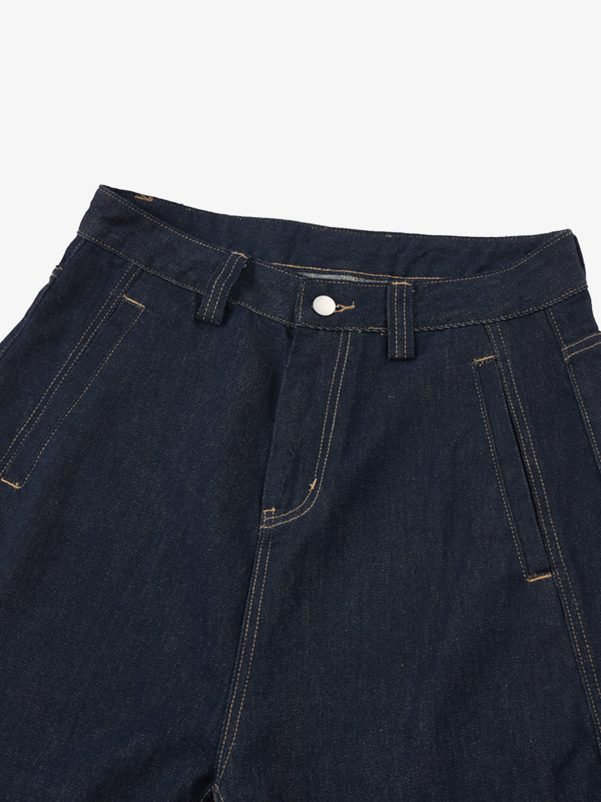 Wide-Leg Denim Trousers with Unique Patchwork Design for Modern Fashionistas 