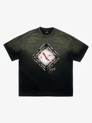 Vintage Distressed Boxing Graphic T-Shirt 