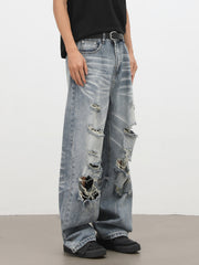 Distressed Jeans