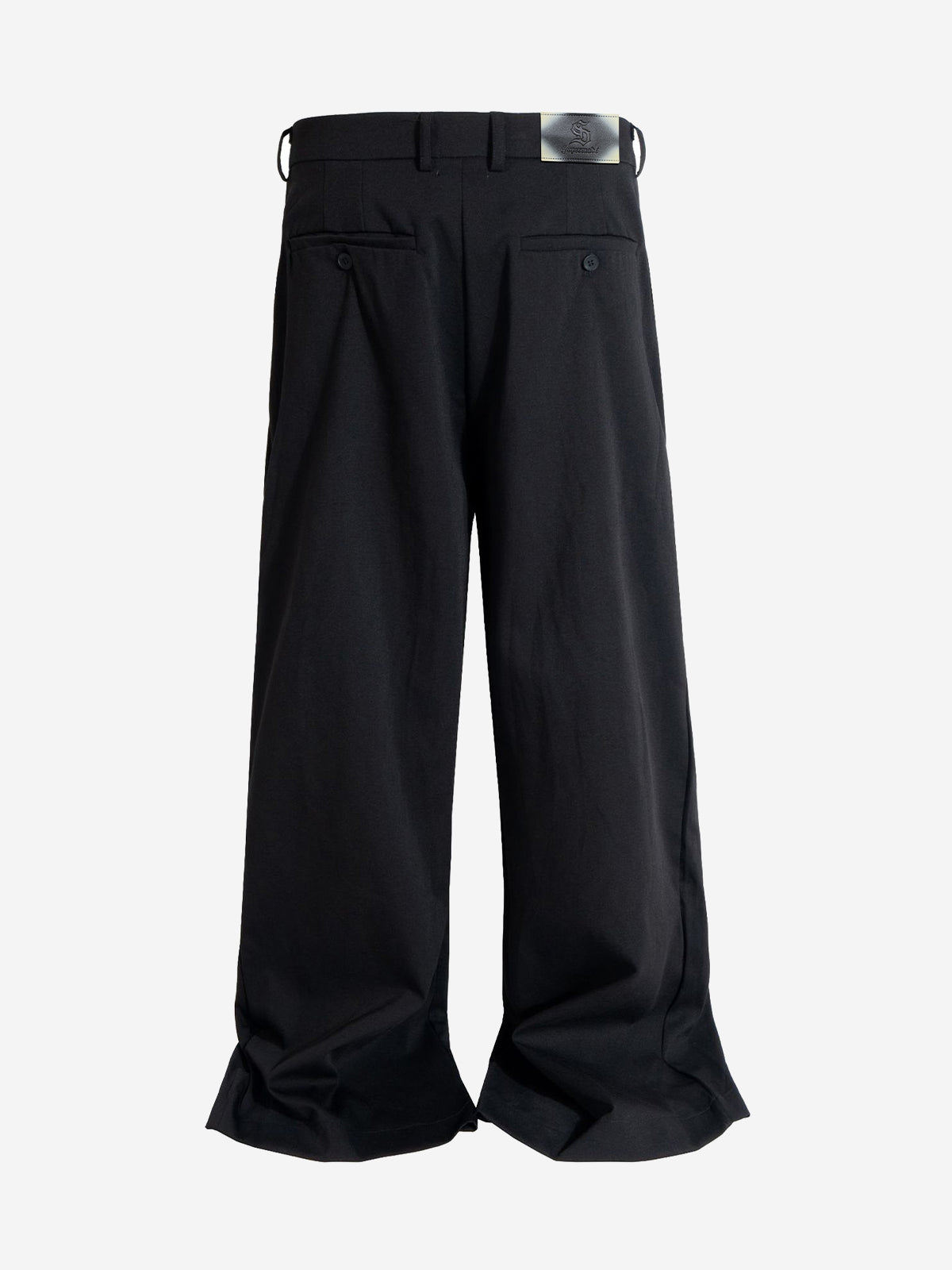 Court-Inspired Wide-Leg Trousers