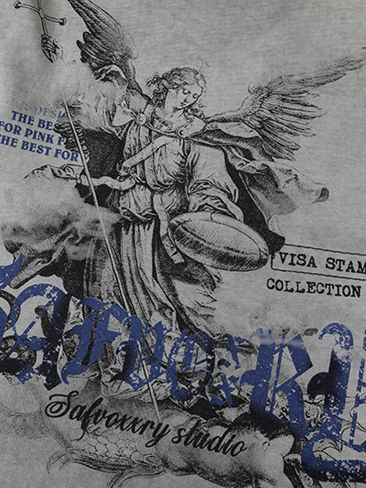 Angelic Graphic T-Shirt for Men - Perfect for Casual Wear and Summer Outings 