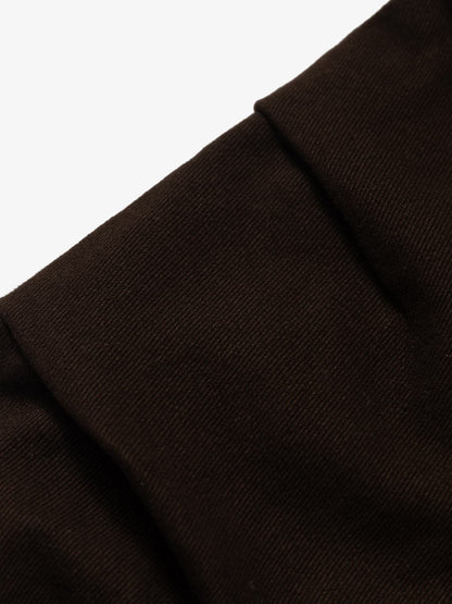 Thesupermade Oblique Zipper Design Lambswool Collar Quilted Jacket 
