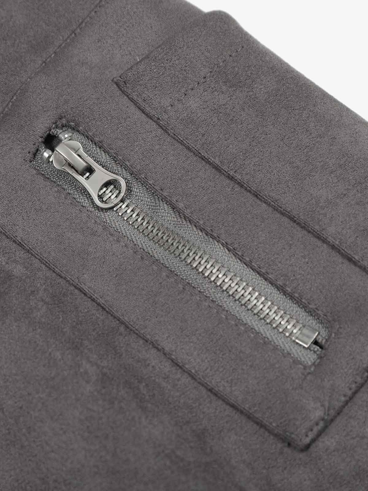 Faux Fur Collar Patchwork Embroidered Quilted Jacket