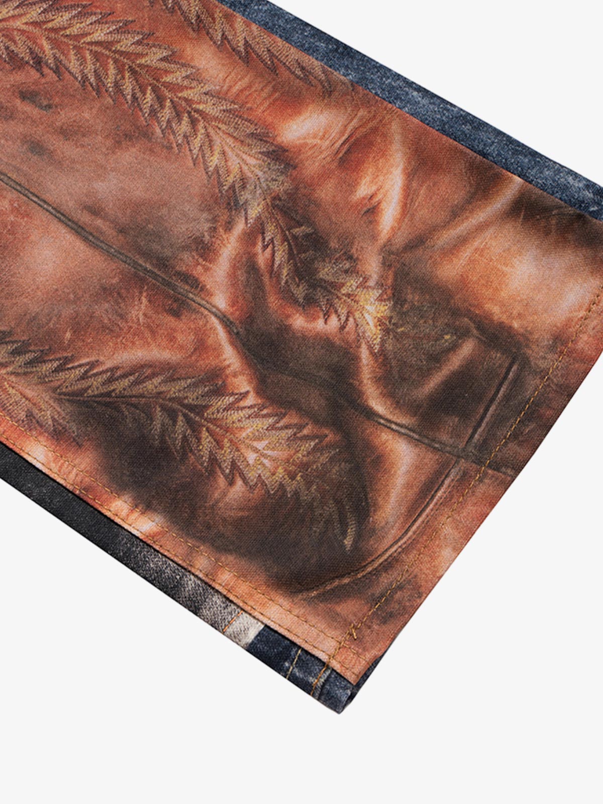 Western Trompe-l'œil Jeans