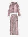 All-Over Letter Graphic Two-Piece Set