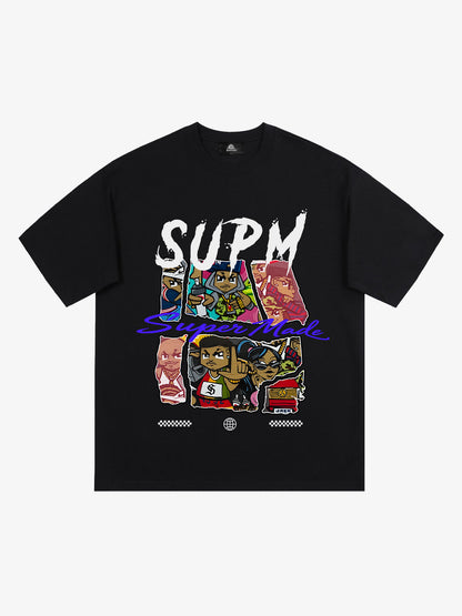 Street figures Bold Graphic T-Shirt 