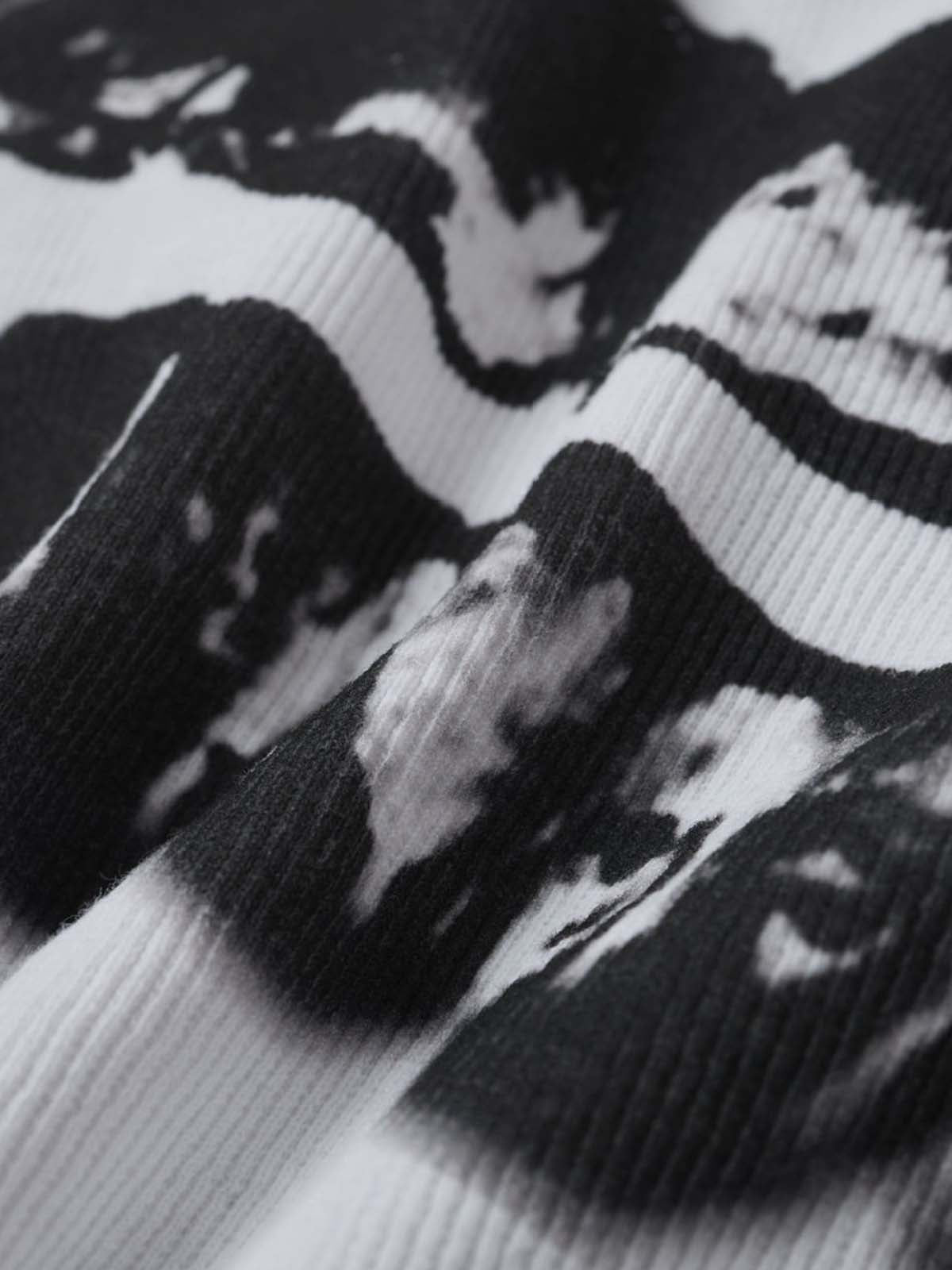 T-shirt raglan côtelé