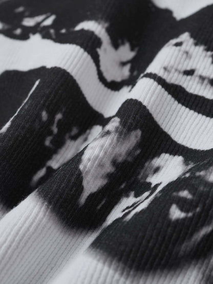 Ribbed Raglan Tee