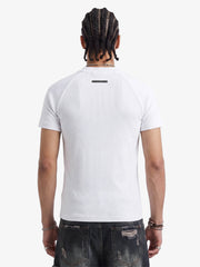 T-shirt raglan côtelé