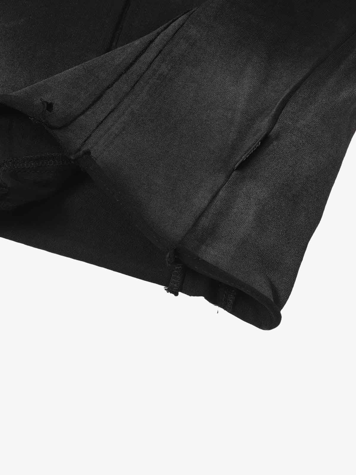 T-shirt surdimensionné à panneaux utilitaires