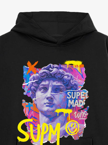 Graffiti David Statue Hoodie 