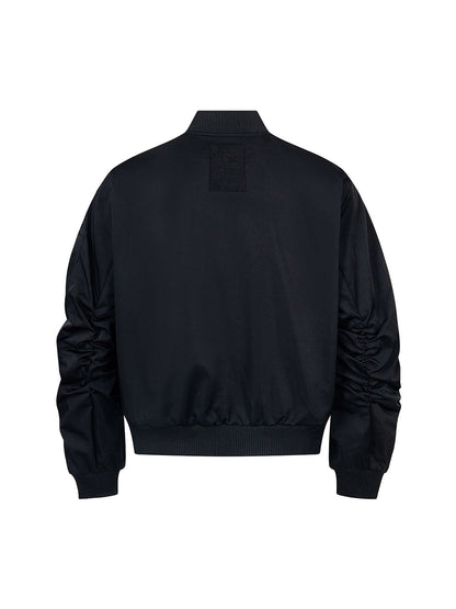 Retro Deconstructed Bomber Jacket 