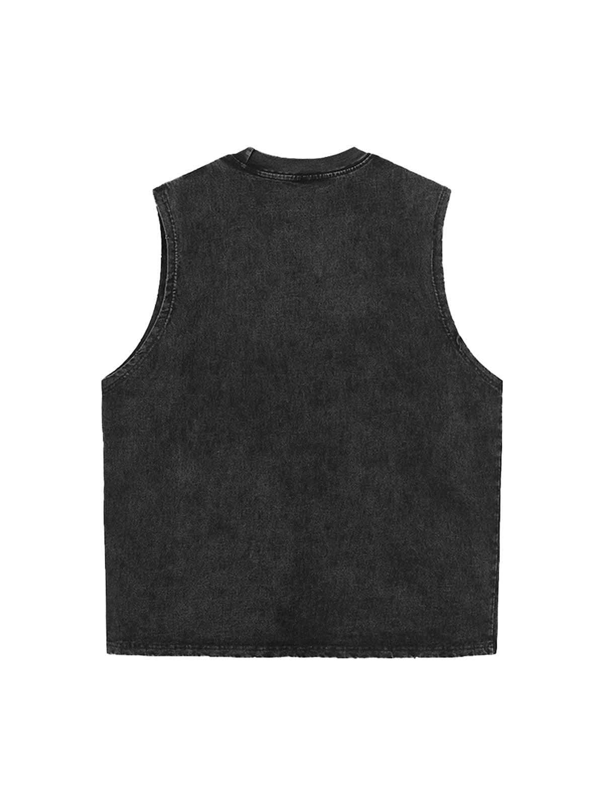 Original Street Statue Of Liberty Print Vest 