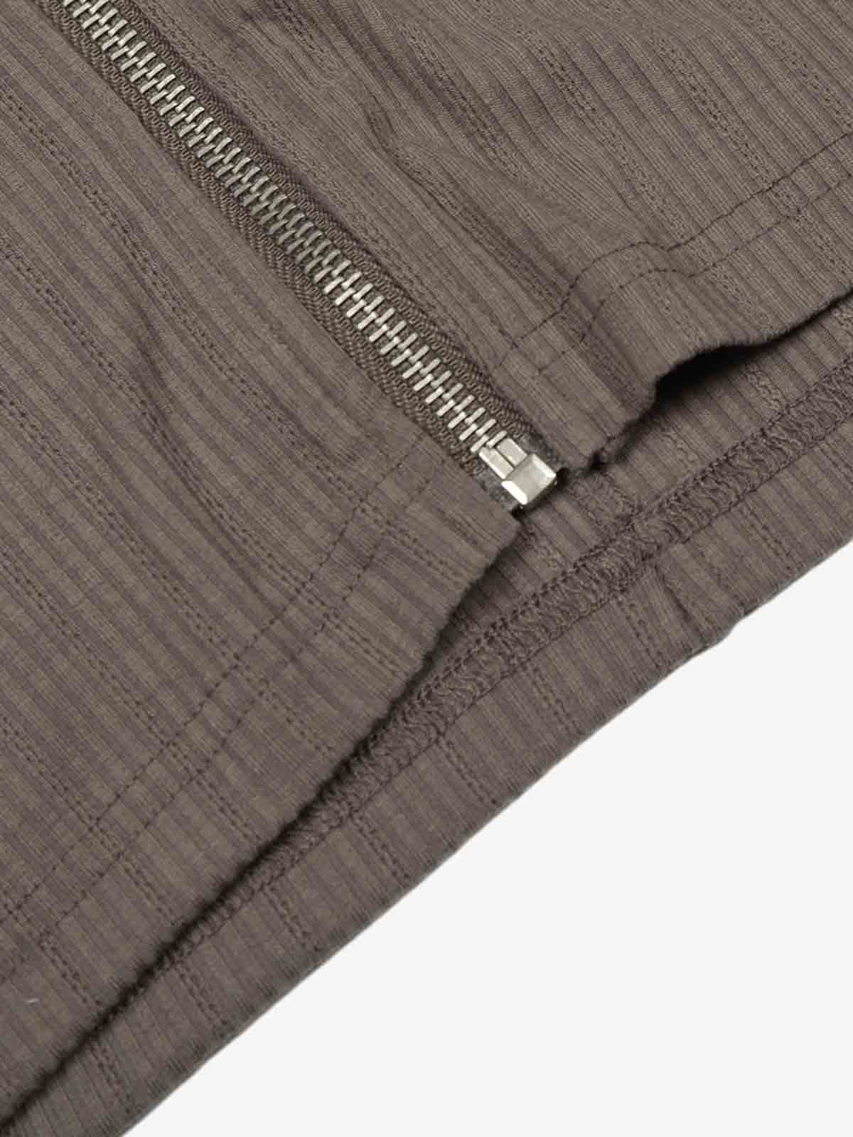 Retro Punk Print Knit Cardigan Long Sleeve Top