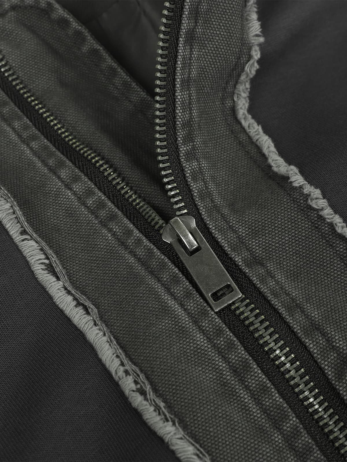 Raw Edge Deconstructed MA-1 Bomber Jacket 