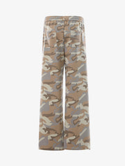 Camo Patch Embroidered Athletic Sweatpants