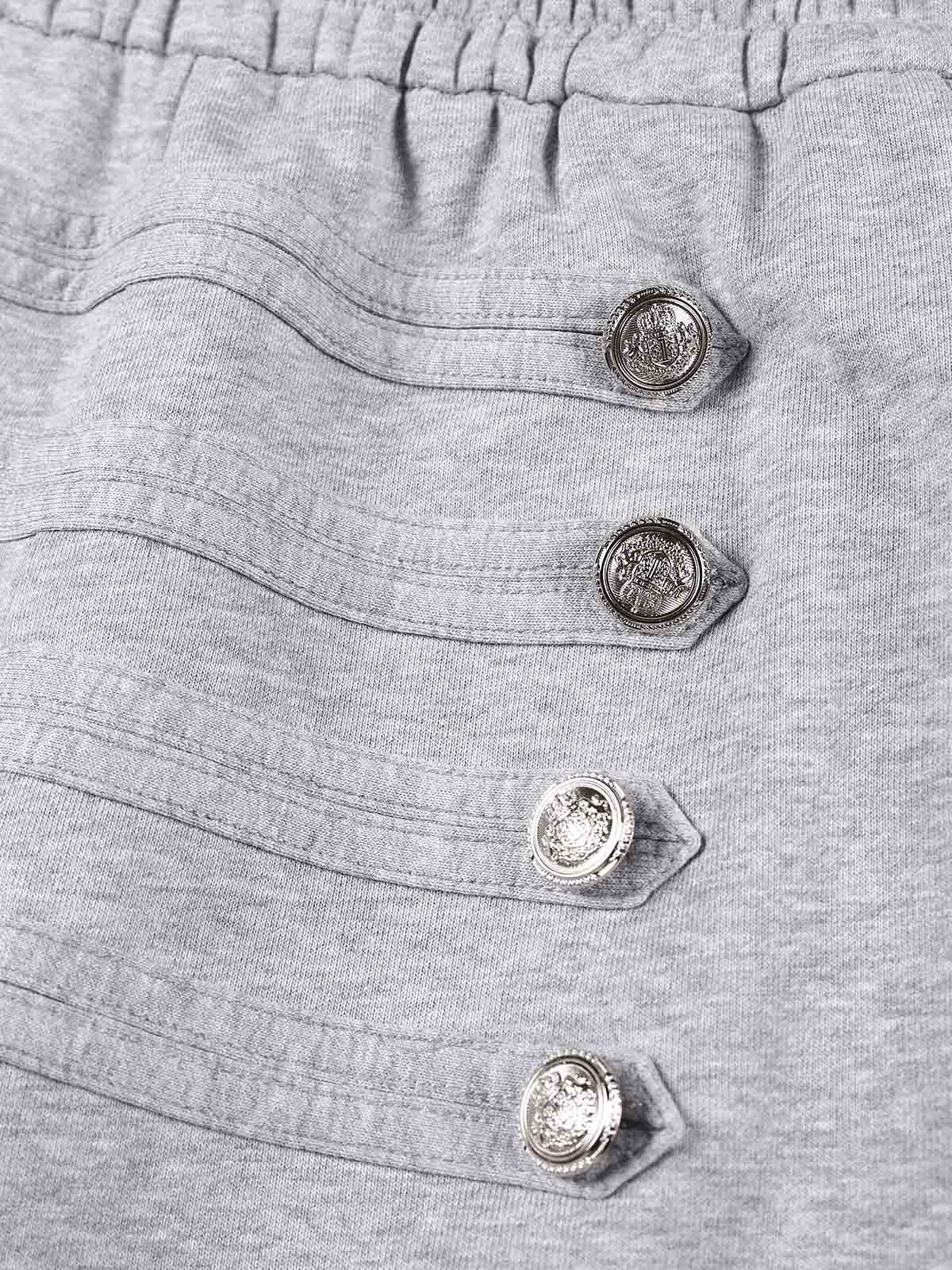 Napoleon Metal Button Baggy Sweatpants