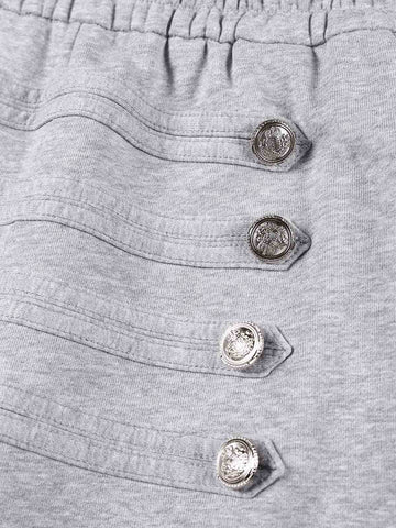 Napoleon Metal Button Baggy Sweatpants