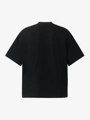 Waffle Knit Racing Checkered Flag Graphic T-Shirt 