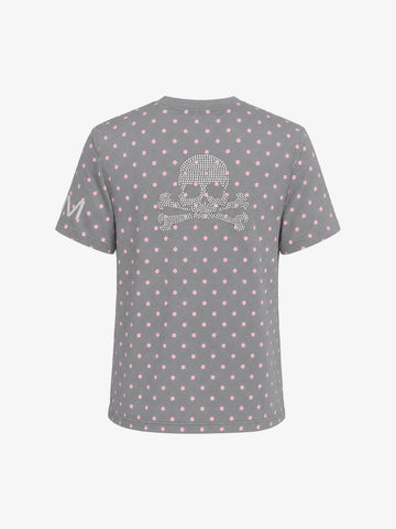 Polka Dot Skull Tee
