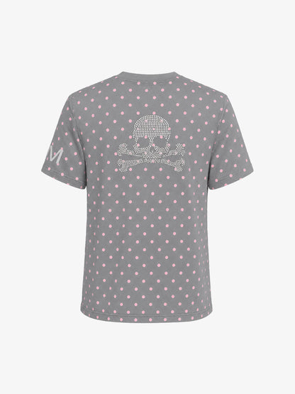Polka Dot Skull Tee