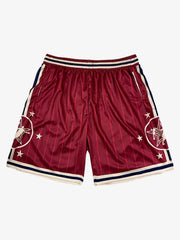 Star Crest Striped Soccer Shorts 
