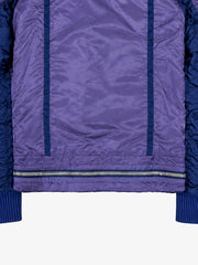 Multi-zipper Scorpion Print Nylon Jacket