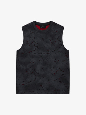 Color-Block Distressed Vest