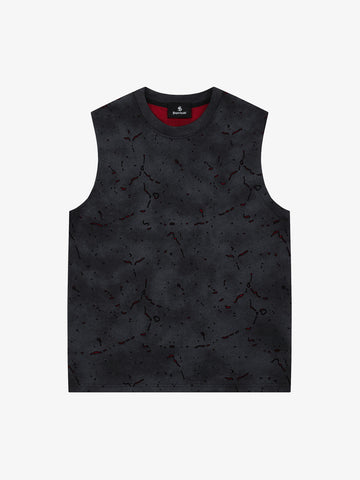 Color-Block Distressed Vest