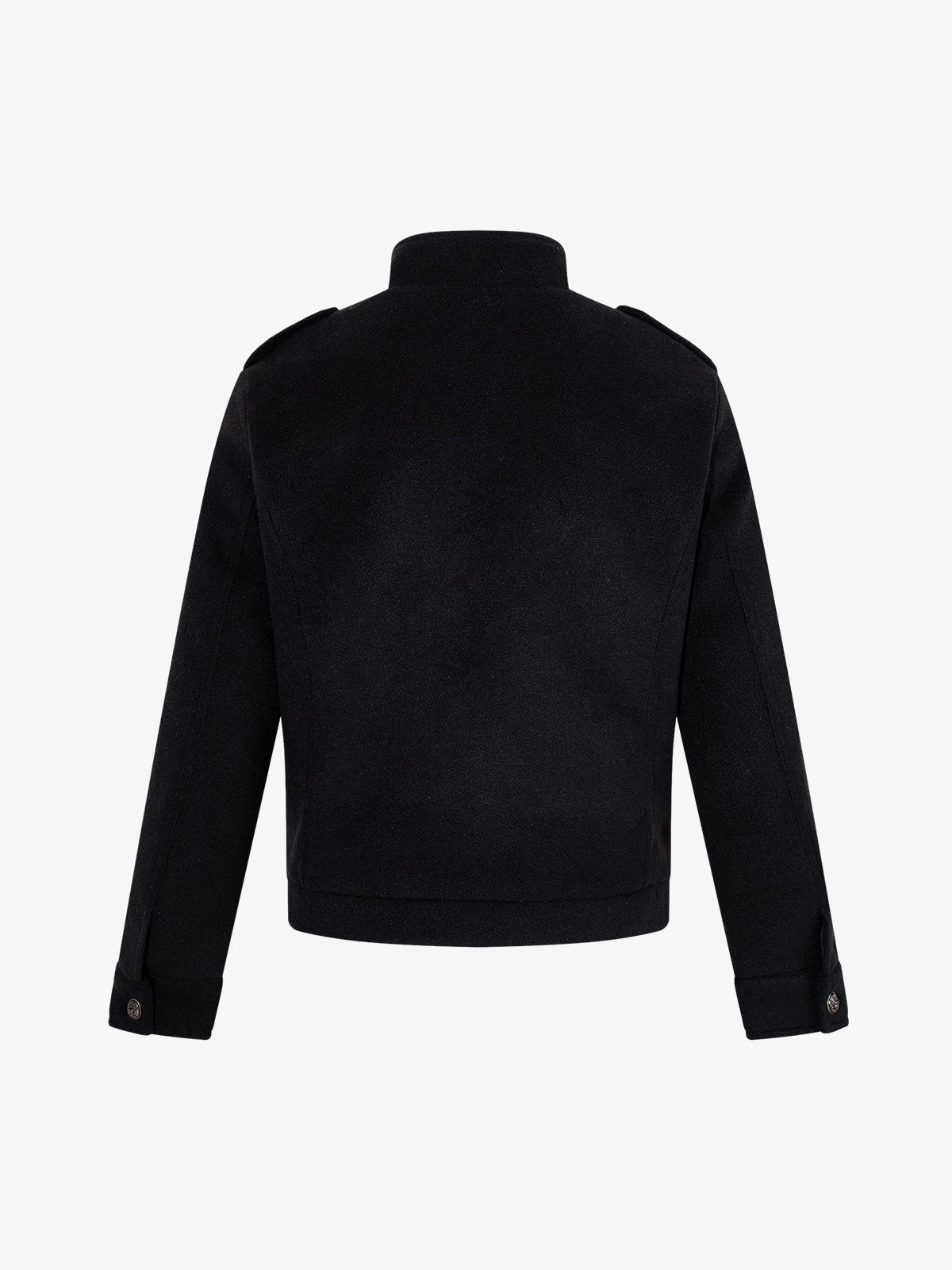 Structural Metal Buckle Jacket