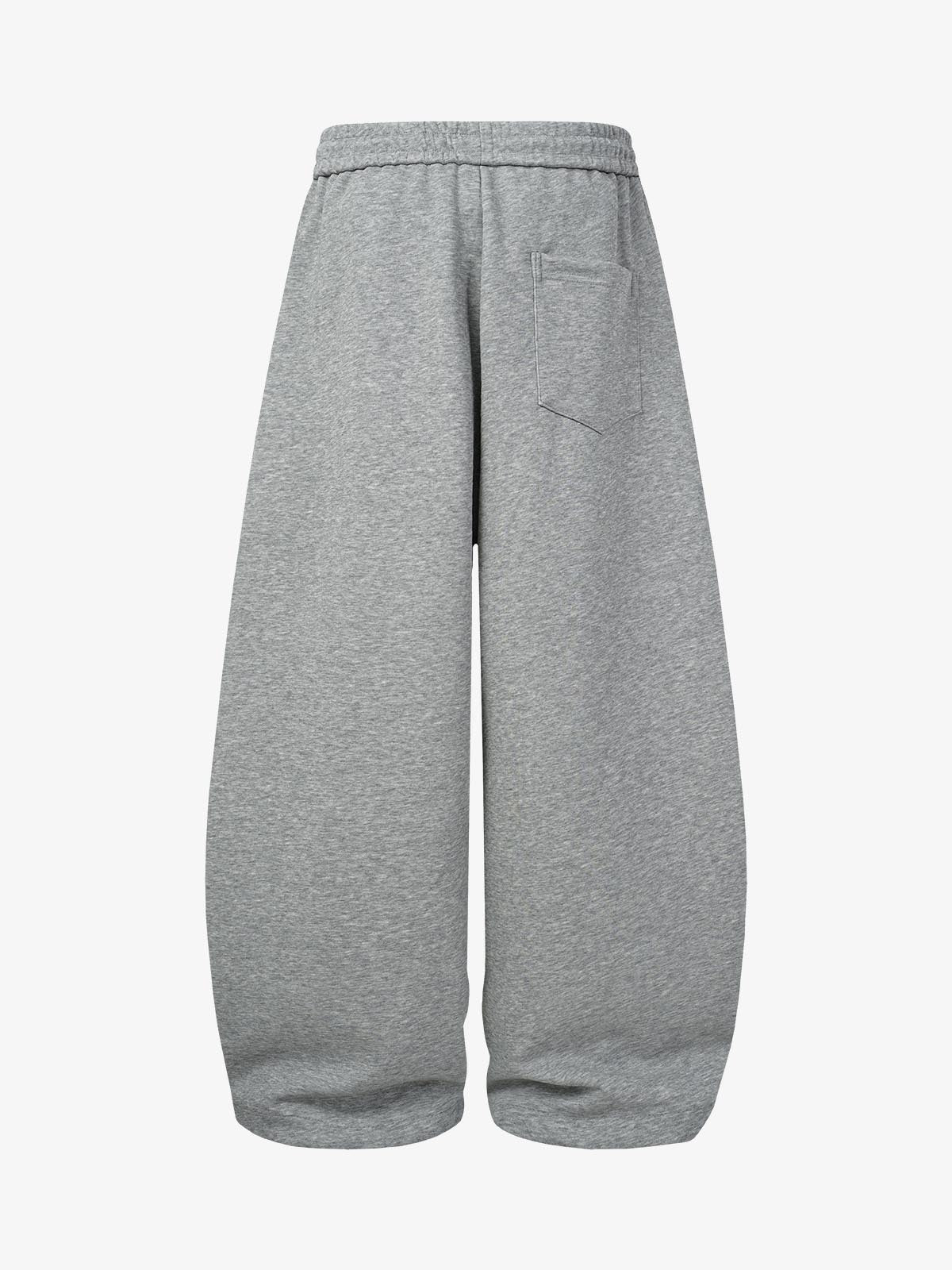 Cross Graphic Metal Detail Baggy Sweatpants