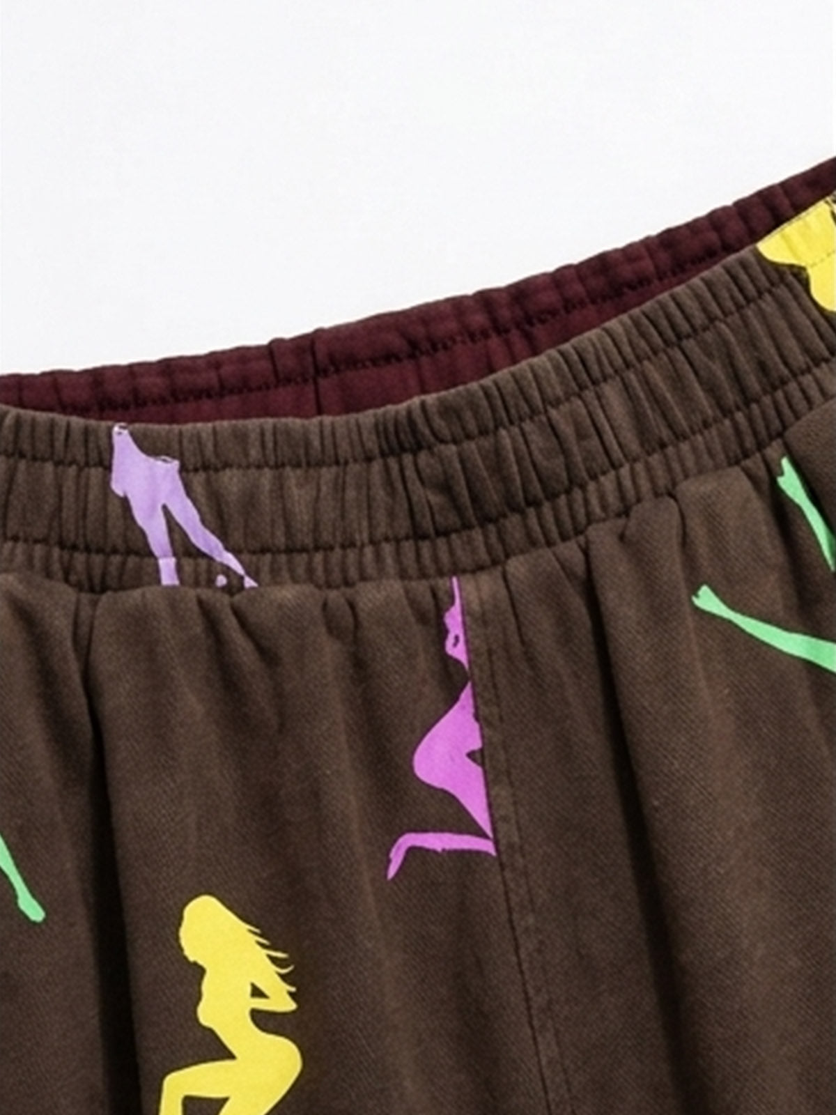 Girl Graphic Wide-Leg Pocket Sweatpants