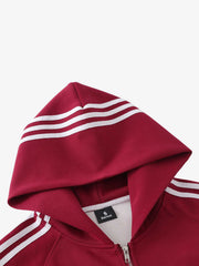 Striped Color Block Matching Set